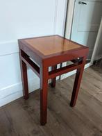 Chinees kersenhout tafeltje, Ophalen, Zo goed als nieuw, Kersenhout, 25 tot 50 cm