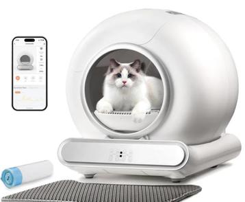 Automatische zelfreinigende elektrische kattenbak beschikbaar voor biedingen