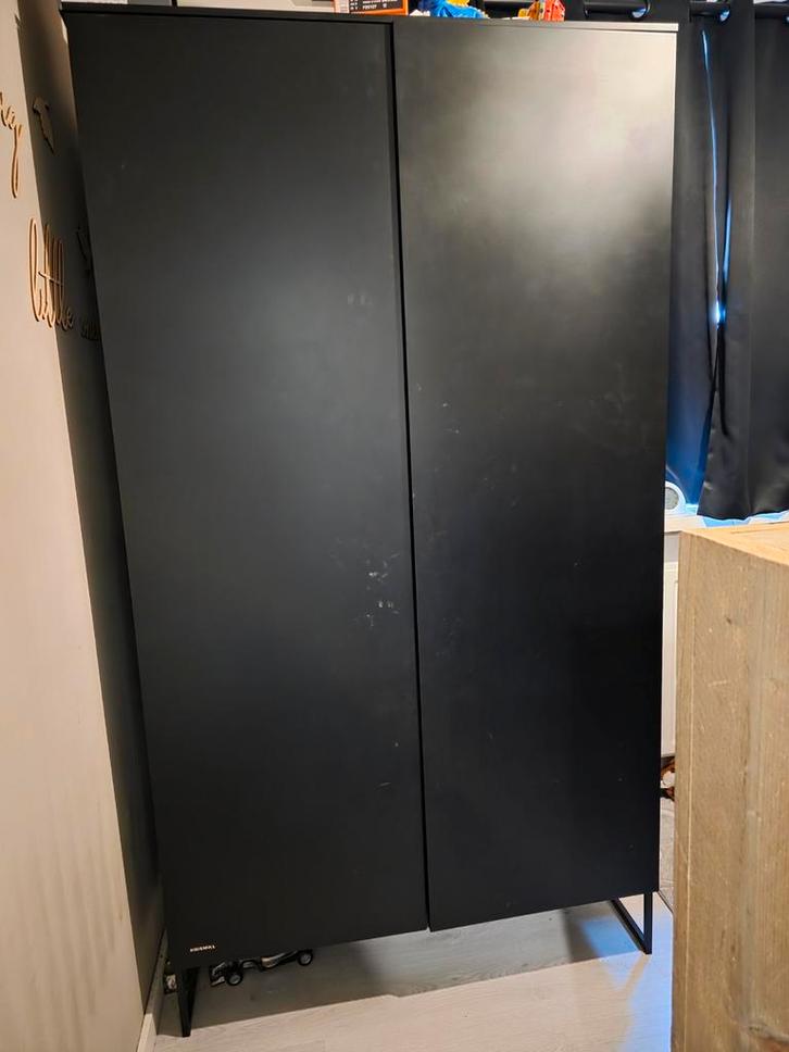 Kidsmill babykamer zwart - gebruikt, Kinderen en Baby's, Kinderkamer | Commodes en Kasten, Gebruikt, Commode, Ophalen of Verzenden