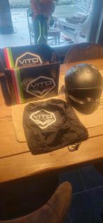 Vito Jet Bruzano Zwart Scooterhelm, Ophalen of Verzenden