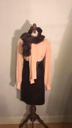 AMULETI  LEDER ITALIAANSE ROK DARK BROWN, Kleding | Dames, Rokken, Bruin, Verzenden, Maat 42/44 (L), AMULETI
