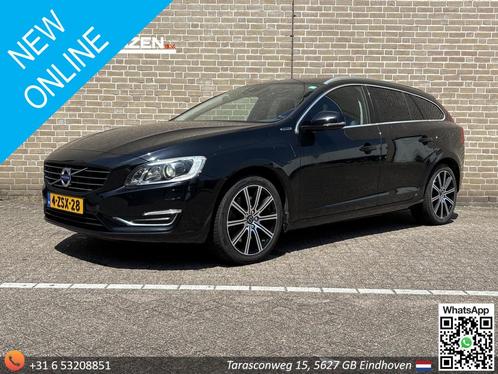 Volvo V60 2.4 D6 AWD Plug-In Hybrid R-Design | Leder | Clima, Auto's, Volvo, Bedrijf, Te koop, V60, 4x4, ABS, Adaptieve lichten
