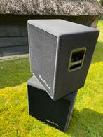 2x 15 inch Hughes & Kettner speakers, Overige merken, Gebruikt, 120 watt of meer, Ophalen