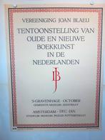 Originele Poster voor Joan Blaeu Tentoonstelling Amsterdam, Verzenden, A1 t/m A3, Reclame, Rechthoekig Staand