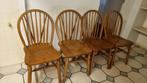4 stoelen snel ophalen in Breda!, Ophalen, Gebruikt, Bruin, Vier