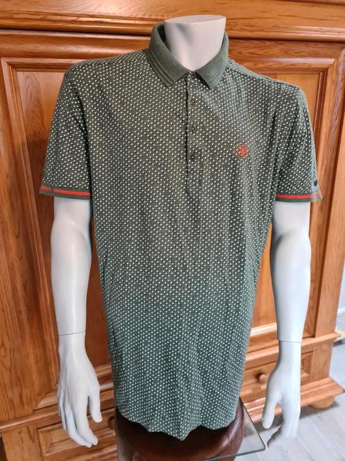 Als NIEUW!! - Cast Iron - Polo, Maat XXL., Kleding | Heren, Polo's, Zo goed als nieuw, Overige maten, Groen, Ophalen of Verzenden