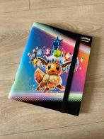 Pokemon prismatic evolutions binder / verzamelmap, Ophalen of Verzenden, Zo goed als nieuw
