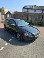 Volvo V50 1.8 2007 Zwart, Auto's, Voorwielaandrijving, 65 €/maand, 125 pk, 1281 kg