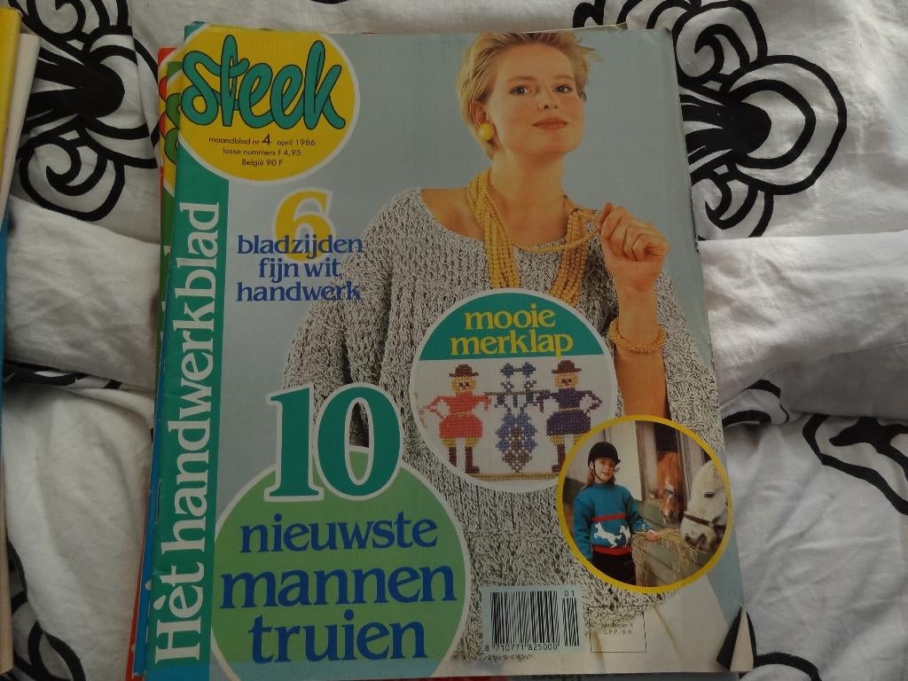 tijdschrift steek nr 4 april 1986, Boeken, Ophalen of Verzenden, Gelezen, Damesbladen
