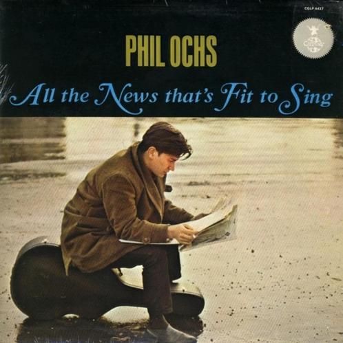 LP Phil Ochs - All the news that's fit to sing (herpersing), Cd's en Dvd's, Vinyl | Rock, Singer-songwriter, 12 inch, Ophalen