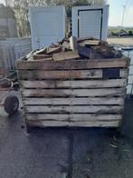 Stookhout 2 kuub inclusief kist, Doe-het-zelf en Verbouw, Hout en Planken, Ophalen, Gebruikt, Minder dan 25 mm, Overige typen