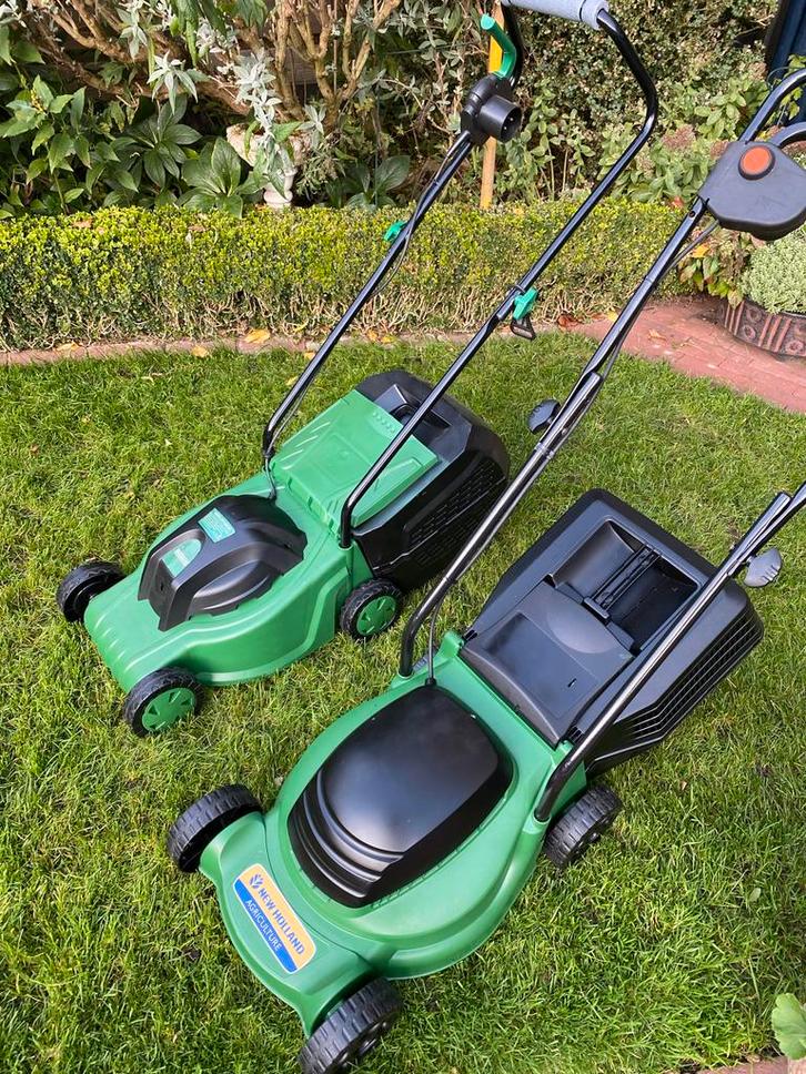 Gereviseerde Elektrische Grasmaaier, Tuin en Terras, Grasmaaiers, Gebruikt, Elektrische grasmaaier, 30 t/m 39 cm, Cirkelmaaier