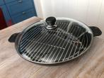 Goede wok/grillpan van Scanpan, Huis en Inrichting, Ophalen of Verzenden, Gebruikt, Aluminium, Wok