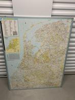 Postcode kaart Nederland, Huis en Inrichting, Woonaccessoires | Memoborden, Krijtbord, Zo goed als nieuw, Ophalen