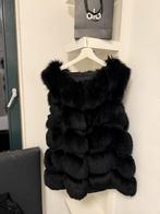 Real furr gilet/bodywarmer, Ophalen of Verzenden, Zo goed als nieuw, Maat 42/44 (L)