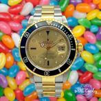 ROLEX SUBMARINER 16613LN “SERTI” • 1998 • RECENTE SERVICE, Info@wristcandy.nl, Overige materialen, Gebruikt, Rolex