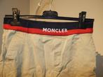 Moncler korte broek elastische merk band embleem achter152, Verzenden, Zo goed als nieuw, Maat 152