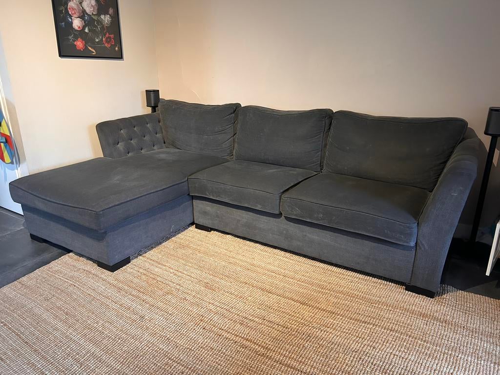 3 Zitsbank Mart Kleppe met voetenstuk, Ophalen, 250 tot 300 cm, Gebruikt, Hoekbank