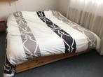 2 persoonsbed, Huis en Inrichting, Slaapkamer | Bedden, Ophalen, Wit, Tweepersoons, Zo goed als nieuw