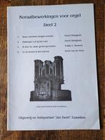 Koraalbewerkingen voor orgel Deel 2, Ophalen of Verzenden, Gebruikt, Religie en Gospel, Orgel