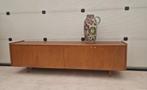 Vintage dressoir tvmeubel, Mahjongg met vier deuren, 214cm, Ophalen, ., 200 cm of meer, .