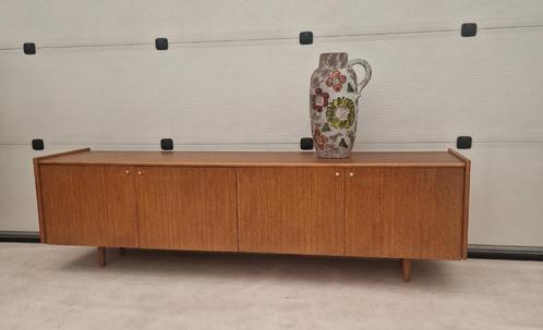 Vintage dressoir tvmeubel, Mahjongg met vier deuren, 214cm, Huis en Inrichting, Kasten | Dressoirs, Gebruikt, 200 cm of meer, 25 tot 50 cm