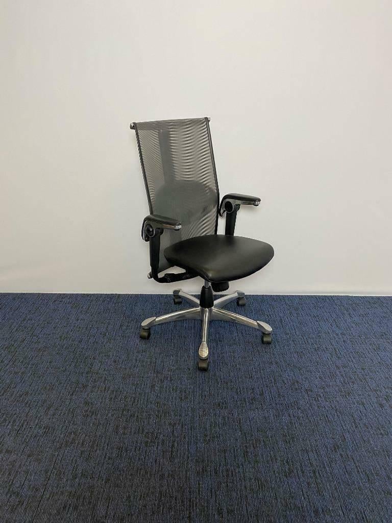 Luxe directiestoel HÅG H09 - Inspiration 9220 - zwart, Ophalen, Gebruikt, Zwart, Eén