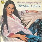Crystal Gayle - The Most Beautiful Songs LP, Ophalen of Verzenden, Gebruikt, 12 inch