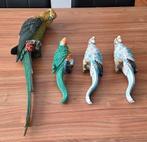 4 papegaaien voor tuin, Ophalen