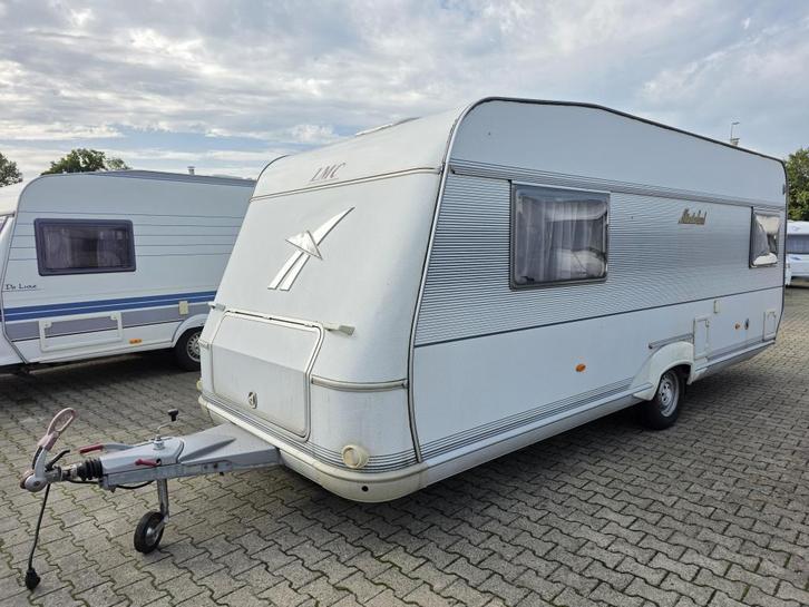 LMC Munsterland 540 2005 enkele bedden Rondzit Voortent!, Caravans en Kamperen, Caravans, Bedrijf, tot en met 4, 1000 - 1250 kg