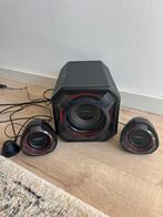 Philips pc speaker 2.1 - aux, Computers en Software, Pc speakers, Ophalen of Verzenden, Zo goed als nieuw, Audiokanaal 2.1, Philps