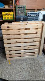 Bed pallets, Doe-het-zelf en Verbouw, Hout en Planken, Ophalen, Zo goed als nieuw, Pallet, Minder dan 200 cm