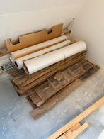 Laminaat (klik) met ondervloer - gebruikt 10m2, Ophalen, Gebruikt, Plank, Minder dan 200 cm