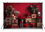 Fotografie achtergrond fotoshoot valentijnsdag 210 * 150 cm, Ophalen of Verzenden, Nieuw, Achtergrond