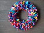 Grote ballonnenkrans doorsnede circa 45 cm krans carnaval, Huis en Inrichting, Woonaccessoires | Kransen, Ophalen of Verzenden