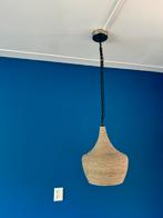 2 hanglampen van Loods 5, metalen basis afgewerkt met vlas, Minder dan 50 cm, Gebruikt, Ophalen