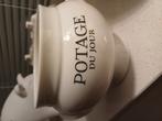 3 Riviera Maison Potage du Jour soepkommen, Huis en Inrichting, Keuken | Servies, Ophalen of Verzenden, Zo goed als nieuw, Kom(men)