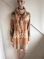 Isla Bonita Ibiza set tuniek blouse en sjaal maat 40 L, Ophalen of Verzenden, Zo goed als nieuw, Maat 38/40 (M), Overige kleuren
