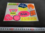 sticker set CHOCOMEL FRISTI  NUTRICIA Fiets (niet Compleet ), Verzamelen, Ophalen, Zo goed als nieuw