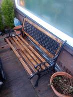 Gietijzeren tuinbank, Tuin en Terras, Ophalen of Verzenden, Zo goed als nieuw, Metaal