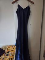 Satijn Gala jurk maat S, Galajurk, Paars, Ophalen of Verzenden, Zo goed als nieuw