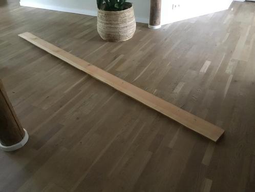 Houten zwevende wandplank Larix / Douglas 327cm, Doe-het-zelf en Verbouw, Hout en Planken, Zo goed als nieuw, Plank, Overige houtsoorten