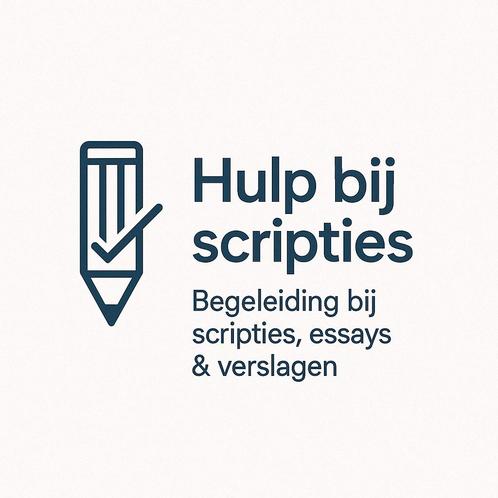 Hulp bij scripties, essays, CV & verslagen, Diensten en Vakmensen, Overige Diensten