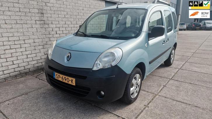 Renault Kangoo Family 1.6-16V Expression 2e eigenaar Airco, Auto's, Renault, Bedrijf, Te koop, Kangoo, ABS, Airbags, Centrale vergrendeling
