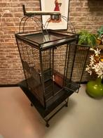 Vogelkooi, papegaaikooi, Dieren en Toebehoren, Vogels | Hokken en Kooien, Ophalen of Verzenden, Zo goed als nieuw, Metaal, Vogelkooi