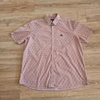 State of Art blouse korte mouw maat Xxl.  Rood wit strech., Kleding | Heren, Overhemden, State of Art, Ophalen of Verzenden, Zo goed als nieuw