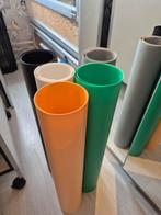 Greenscreen setje van 5 kleuren PVC, Ophalen of Verzenden, Zo goed als nieuw, Achtergrond