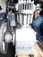 Grasso  compressorpomp, Doe-het-zelf en Verbouw, Compressors, 100 liter of meer, Ophalen