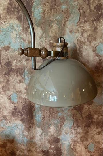 Brocante lamp - staande lamp - schemerlamp - vintage beschikbaar voor biedingen