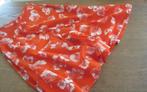 Rok wijde rok M rood/wit gebloemd, Maat 38/40 (M), Ophalen of Verzenden, Zo goed als nieuw, Rood
